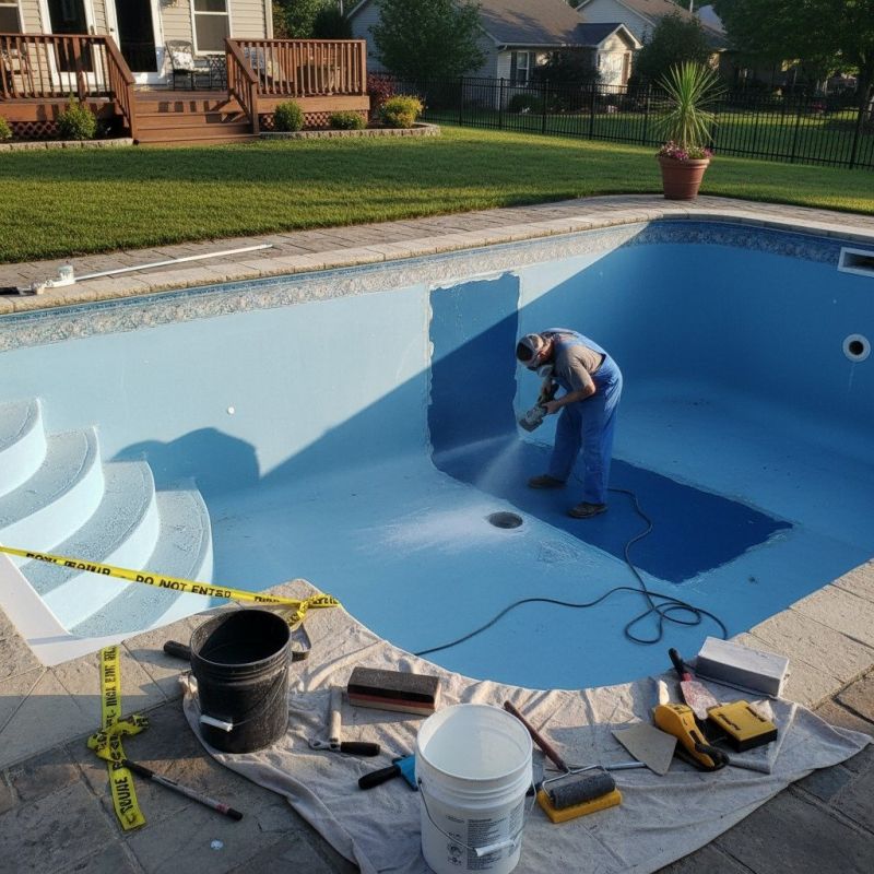 Local Fiberglass Tub Refinishing pros at work