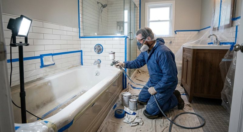 Fiberglass Tub Refinishing in Wausau, WI