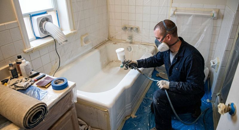 Porcelain Tub Resurfacing in Denver County, CO